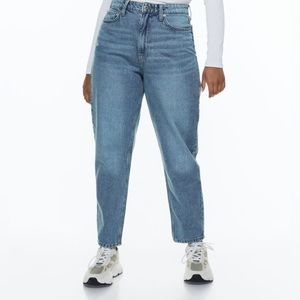H&M Mom Loose Fit Ultra High Jeans